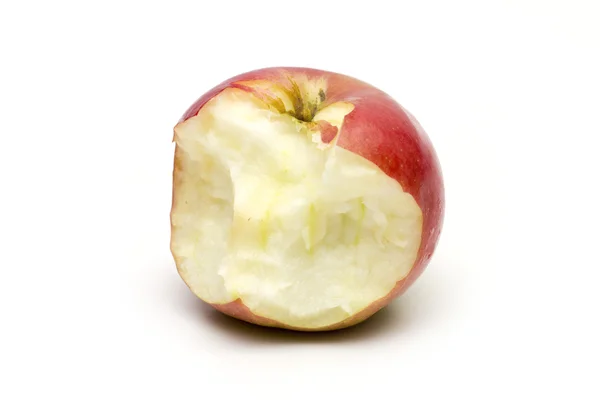 Pomme sur le fond blanc — Photo