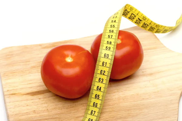 Vegetables on the white background — Stock Photo, Image