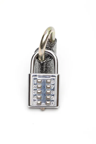 Lock on the white background — Stock Photo, Image