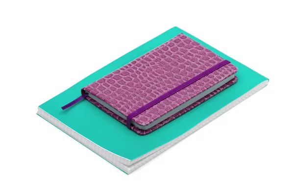 Notebook on the white background — Stock Photo, Image