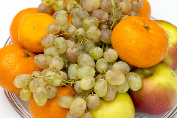 Fruta en el fondo blanco — Foto de Stock