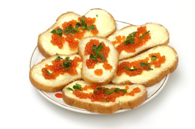 beyaz zemin üzerinde sandviç