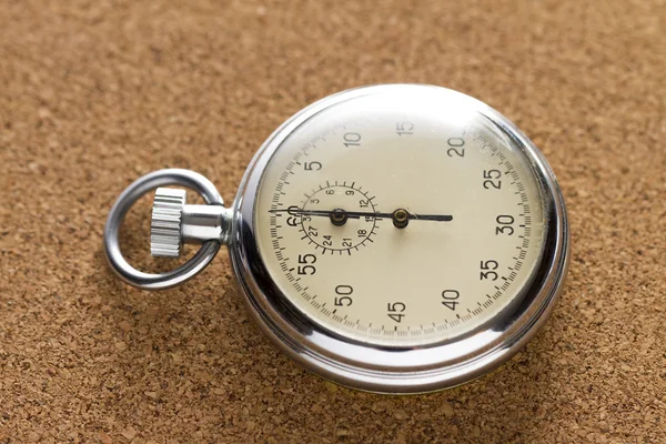 Stopwatch op de witte achtergrond — Stockfoto