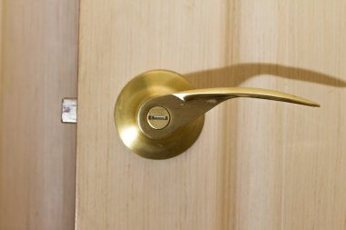 Beyaz arka plan üzerinde doorhandle