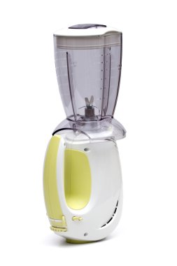 Beyaz arka plan üzerinde mutfak robotu