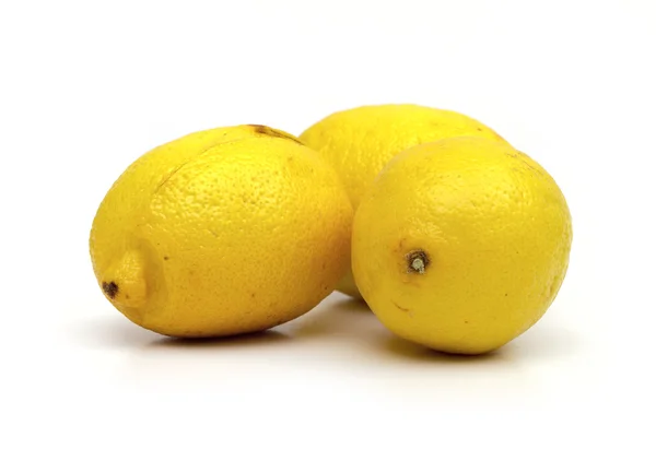 Lemon on the white background — Stock Photo, Image