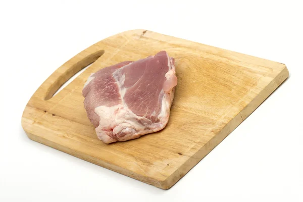 Meat on the white background — Stock Photo, Image