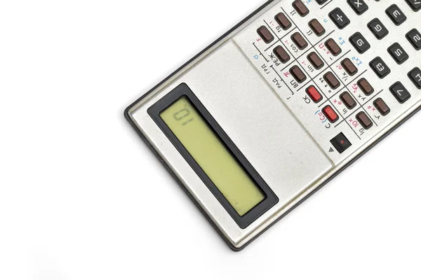 Calculator on the white background — Stock Photo, Image