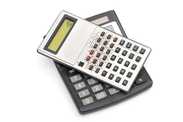 Calculator on the white background — Stock Photo, Image