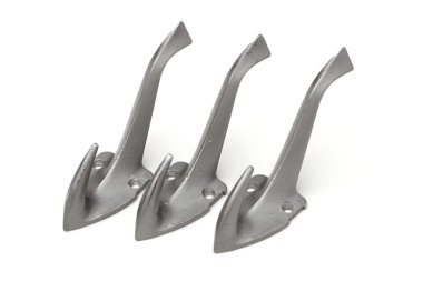 Beyaz arka plan üzerinde kat kanca