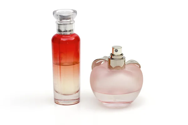 Perfume sobre fondo blanco —  Fotos de Stock