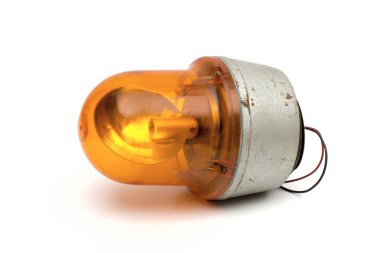 Beyaz arka plan üzerinde ışık