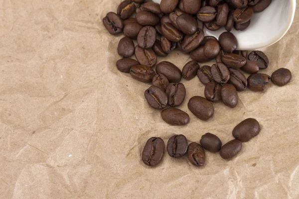 Kawa na białym tle — Zdjęcie stockowe
