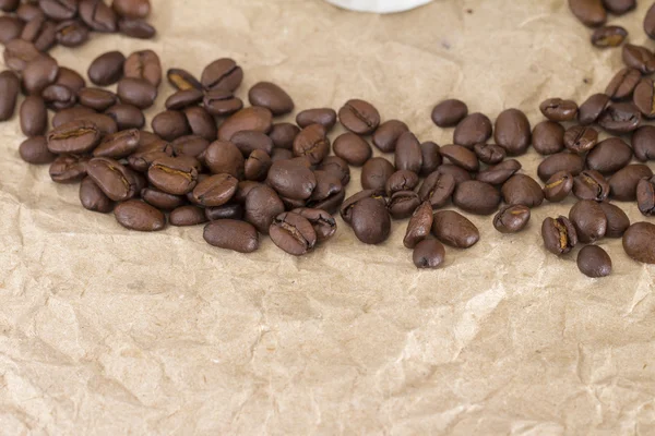 Café sobre fondo blanco — Foto de Stock