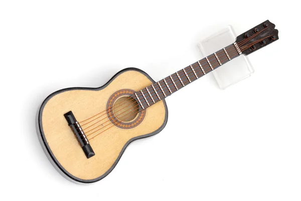 Guitar on the white background — Stock Photo, Image