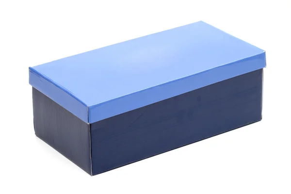 Box for shoes on the white background — Stock Photo, Image