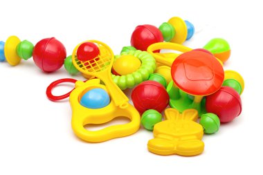 Beyaz arka planda oyuncak