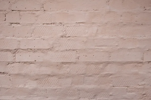 Brick wall on the white background — Stock Photo, Image