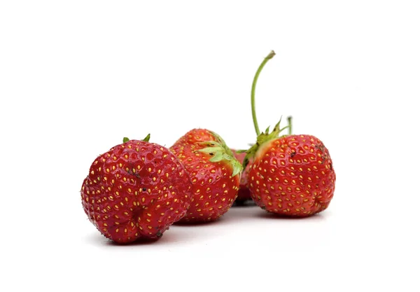 Strawberries on the white background — Stock Photo, Image