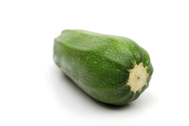 Beyaz arka planda sebzeler