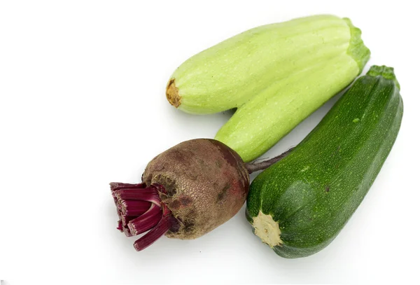 Vegetables on the white background — Stock Photo, Image