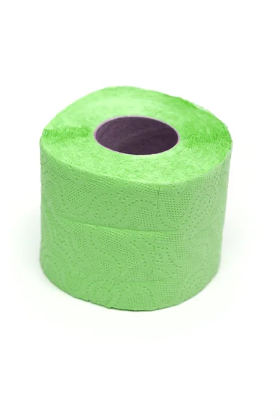 Toilet paper on the white background — Stock Photo, Image