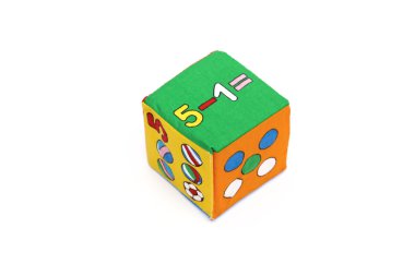 Beyaz arka planda oyuncak