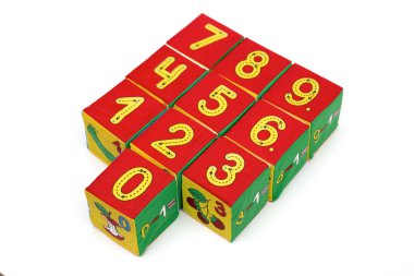 Beyaz arka planda oyuncak