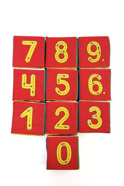 Beyaz arka planda oyuncak