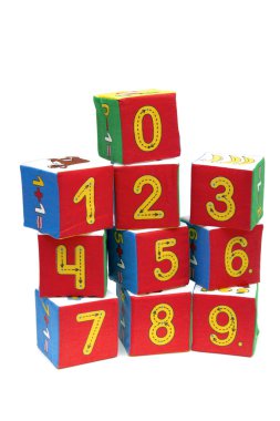 Beyaz arka planda oyuncak