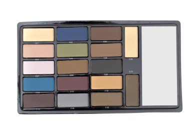 beyaz zemin üzerinde kozmetik