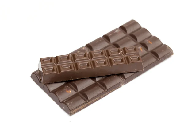 Chocolate on the white background — Stock Photo, Image