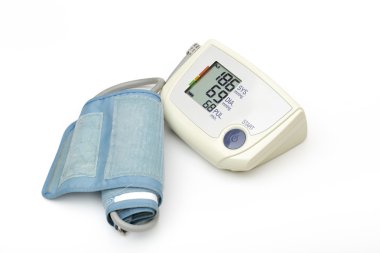 Beyaz arka planda tonometer