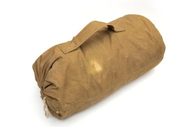 Beyaz arka plan üzerinde sırt çantası