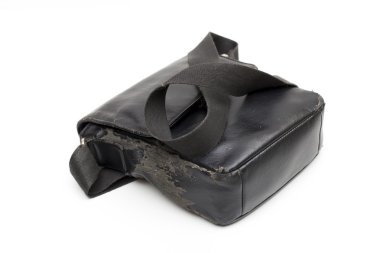 Beyaz arka plan üzerinde çanta