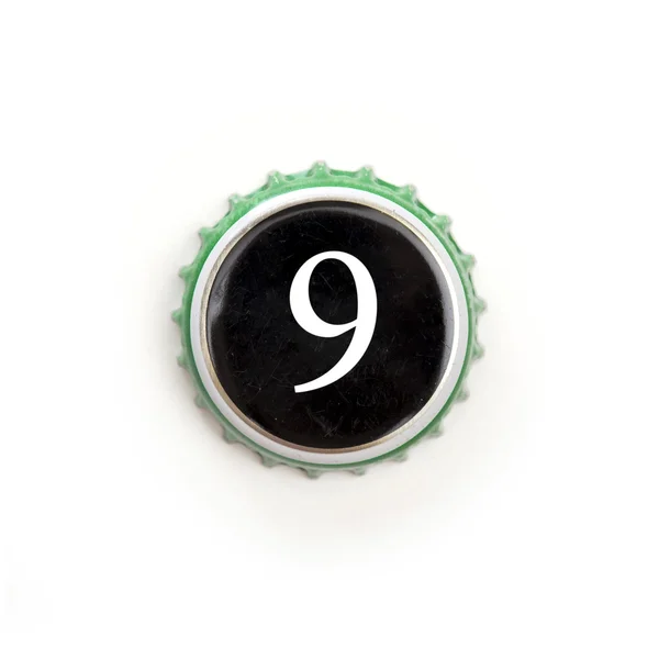 Numbers on the white background — Stock Photo, Image