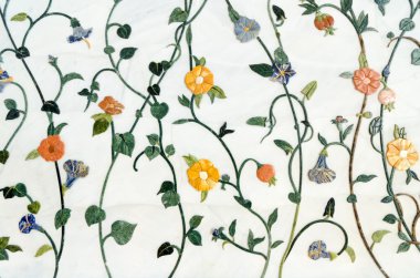 Sheikh Zayed Camii ana dua koridorda ayrıntılarını