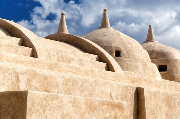 Jami al-Hamoda moskén i Jalan Bani Bu Ali, sultanatet Oman Stockbild