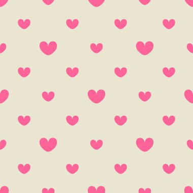 Sevgililer Günü için pürüzsüz pembe kalpler tasarımı, davetiye kartları, ambalajlar, tekstil, düğün süslemeleri.