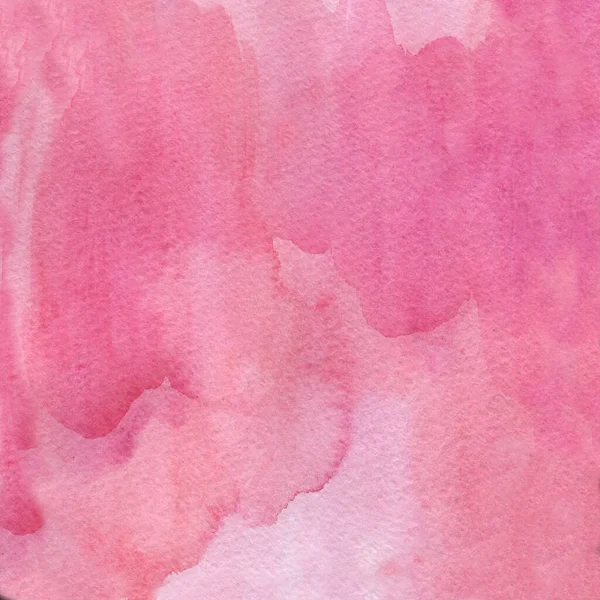 Fundo aquarela rosa. ilustração aquarela desenhada à mão — Fotografia de Stock
