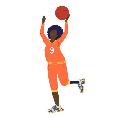 Basketbol oynayan engelli kız