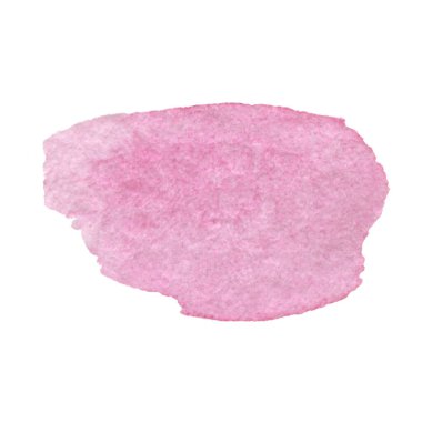 Pembe suluboya fırça darbesi. El yapımı suluboya desenler. Baskı, tebrik kartları, davetiyeler için tasarım.