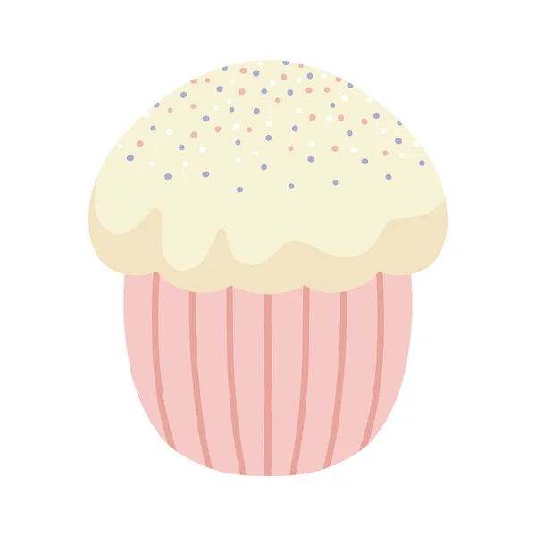 Пасхальный торт. Векторная иллюстрация в стиле каракулей — стоковый вектор