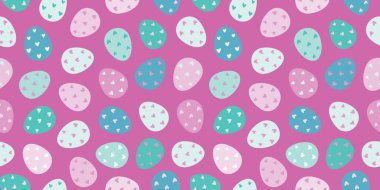 Paskalya yumurtaları pürüzsüz. Tekstil için tasarım