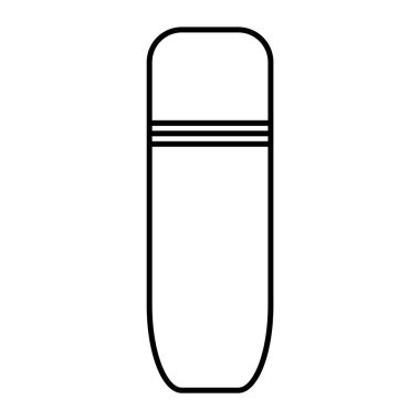 Termos ikonu. Çay ya da kahve için termos.