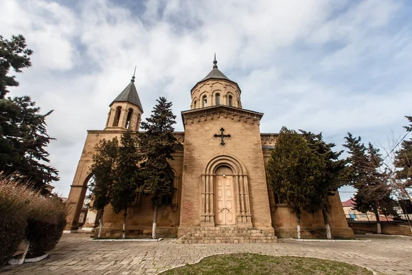 Derbent 'de eski bir Ermeni kilisesi. Dağıstan, Rusya