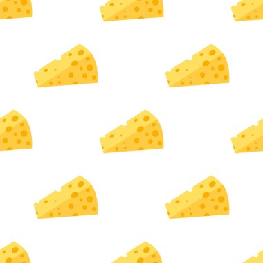 Peynir izi yok. Sarı peynir parçaları.