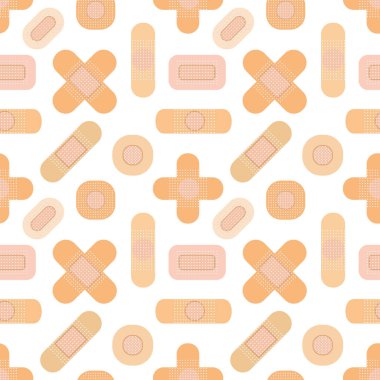 Tıbbi alçılı desen. Tıbbi desen