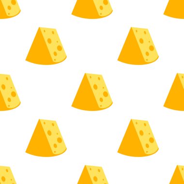 Peynir izi yok. Sarı peynir parçaları.