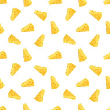 Peynir izi yok. Sarı peynir parçaları..